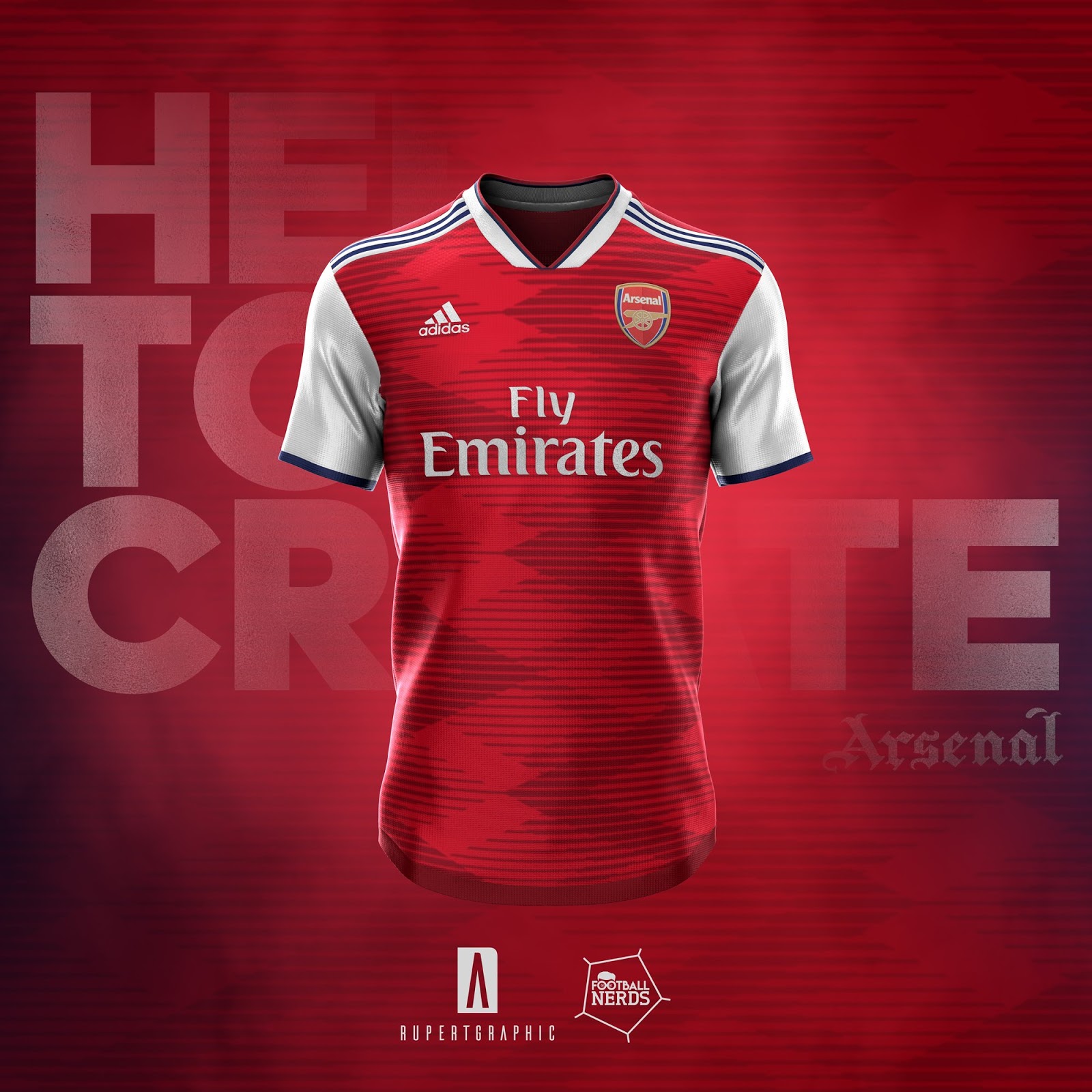 Stunning Adidas Arsenal 19-20 Home, Away & Third Kit Concepts ...